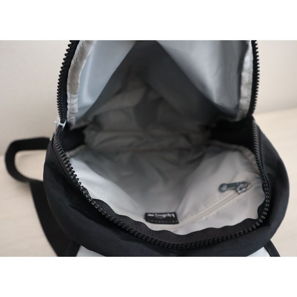Kipling KI9450-ODH Women's O/S Black Tonal Queenie Backpack - Picture 9 of 9